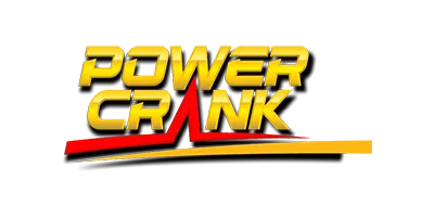 Power Crank Logo With Shadow